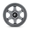Alloy Wheel 20x9 ET1 6x139.7 D665 Shok Matte Anthracite Fuel