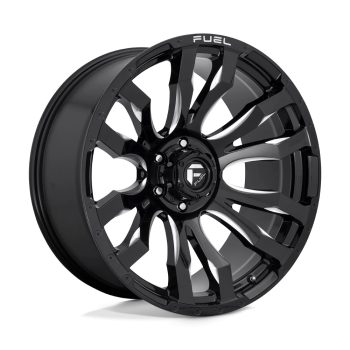   Alumínium felni 16x8 ET1 5x139.7 D673 Blitz Gloss Black Milled Fuel