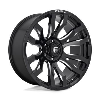   Alloy Wheel 18x9 ET20 6x139.7 D673 Blitz Gloss Black Milled Fuel