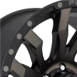 Alumínium felni 17x9 ET-12 5x127 D674 Blitz Matte Black Double Dark Tint Fuel