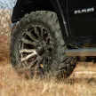 Alumínium felni 17x9 ET-12 5x127 D674 Blitz Matte Black Double Dark Tint Fuel