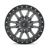   Alloy Wheel 18x9 ET1 5x139.7 D680 Rebel Matte GUN Metal Black Bead Ring Fuel