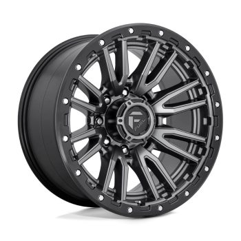   Alloy Wheel 20x10 ET-18 8x170 D680 Rebel Matte GUN Metal Black Bead Ring Fuel