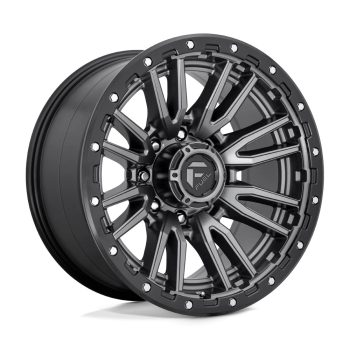   Alumínium felni 20x10 ET-18 8x180 D680 Rebel Matte GUN Metal Black Bead Ring Fuel