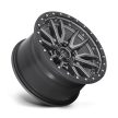 Alloy Wheel 20x9 ET1 8x170 D680 Rebel Matte GUN Metal Black Bead Ring Fuel
