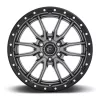   Alumínium felni 20x9 ET1 5x127 D680 Rebel 6 Matte Gun Metal/Black Ring Fuel