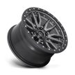 Alumínium felni 20x9 ET1 6x135 D680 Rebel Matte GUN Metal Black Bead Ring Fuel