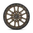 Alloy Wheel 18x9 ET-12 6x139.7 D681 Rebel Matte Bronze Black Bead Ring Fuel