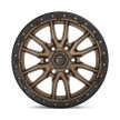 Alumínium felni 20x10 ET-18 6x139,7 D681 Rebel Matte Bronze Black Bead Ring Fuel