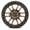   Alumínium felni 20x10 ET-18 6x135 D681 Rebel 6 Matte Bronze Black Bead Ring Fuel