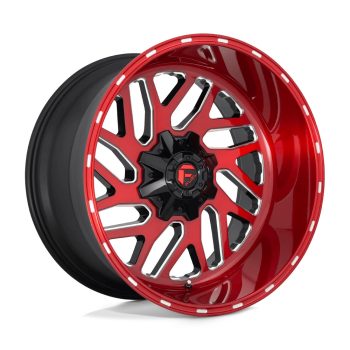   Alumínium felni 20x10 ET-18 5x114.3/5x127 D691 Triton Candy RED Milled Fuel