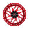   Alumínium felni 20x10 ET-18 5x114.3/5x127 D691 Triton Candy RED Milled Fuel
