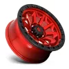   Alumínium felni 18x9 ET-12 5x127 D695 Covert Candy RED Black Bead Ring Fuel