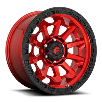   Alumínium felni 18x9 ET1 5x127 D695 Covert Candy RED Black Bead Ring Fuel