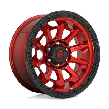   Alloy Wheel 18x9 ET1 6x135 D695 Covert Candy RED Black Bead Ring Fuel
