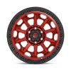   Alloy Wheel 18x9 ET1 6x135 D695 Covert Candy RED Black Bead Ring Fuel