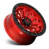   Alumínium felni 20x9 ET20 6x139,7 D695 Covert Candy RED Black Bead Ring Fuel
