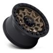 Alumínium felni 16x8 ET1 6x139,7 D696 Covert Matte Bronze Black Bead Ring Fuel