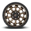Alumínium felni 20x9 ET20 6x139,7 D696 Covert Matte Bronze Black Bead Ring Fuel