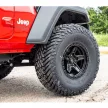 Alumínium felni 17x9 ET-12 5x127 D697 Kicker Matte Black Fuel