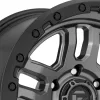   Alumínium felni 18x9 ET20 5x127 D701 Ammo Matte Gun Metal/Black Bead Ring Fuel
