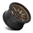 Alumínium felni 17x9 ET-12 5x127 D702 Ammo Matte Bronze Black Bead Ring Fuel