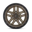 Alloy Wheel 20x9 ET1 6x139.7 D702 Ammo Matte Bronze Black Bead Ring Fuel