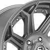   Alumínium felni 22x12 ET-44 6x139,7 D705 Siege Brushed Gun Metal Tinted Clear Fuel