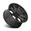 Alumínium felni 20x9 ET1 6x139,7 D706 Siege Matte Black Fuel
