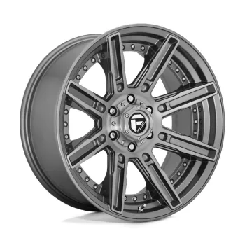   Alumínium felni 20x9 ET1 6x135 D710 Rogue Platinum Brushed GUN Metal Tinted Clear Fuel
