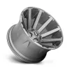   Alumínium felni 20x10 ET-18 8x165.1 D714 Contra Platinum Brushed GUN Metal Tinted Clear Fuel