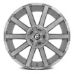 Alumínium felni 20x9 ET2 6x139,7/6x135 D714 Contra Brushed Gun Metal/Tinted Clear Fuel