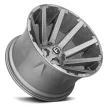 Alumínium felni 20x9 ET2 6x139,7/6x135 D714 Contra Brushed Gun Metal/Tinted Clear Fuel