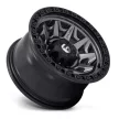 Alumínium felni 15x8 ET-19 5x114.3 D716 Covert Matte GUN Metal Black Bead Ring Fuel