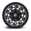   Alumínium felni 15x8 ET-19 5x114.3 D716 Covert Matte GUN Metal Black Bead Ring Fuel