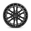 Alumínium felni 18x9 ET1 6x139,7 D718 Heater Matte Black Fuel