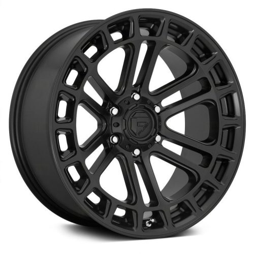 Alumínium felni 20x9 ET1 6x139,7 D718 Heater Matte Black Fuel