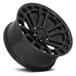 Alumínium felni 20x9 ET1 6x139,7 D718 Heater Matte Black Fuel