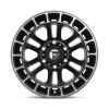  Alloy Wheel 20x9 ET1 6x135 D720 Heater Matte Black Double Dark Tint Machined Fuel