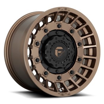   Alumínium felni 17x9 ET1 6x135/6x139,7 D725 Militia Matte Bronze & Black Fuel