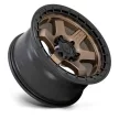 Alumínium felni 18x9 ET-12 5x127 D751 Block Matte Bronze W/ Black Ring Fuel