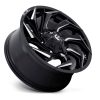   Alumínium felni 20x9 ET20 6x135/6x139,7 D753 Reaction Gloss Black Milled Fuel