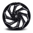Alumínium felni 20x9 ET20 6x135/6x139,7 D753 Reaction Gloss Black Milled Fuel