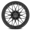   Alumínium felni 20x9 ET1 5x127 D757 Trigger Matte Black Fuel