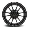   Alumínium felni 20x10 ET-18 8x165.1 D760 Clash Gloss Black Fuel