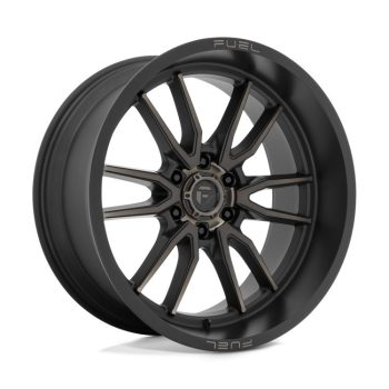   Alloy Wheel 22x10 ET-18 6x139.7 D762 Clash Matte Black Double Dark Tint Fuel