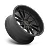   Alloy Wheel 22x10 ET-18 6x139.7 D762 Clash Matte Black Double Dark Tint Fuel