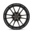 Alloy Wheel 22x10 ET-18 6x139.7 D762 Clash Matte Black Double Dark Tint Fuel