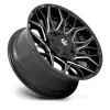   Alumínium felni 20x10 ET-18 8x165.1 D769 Twitch Glossy Black Milled Fuel