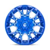  Alumínium felni 20x10 ET-18 8x165.1 D770 Twitch Anodized Blue Milled Fuel